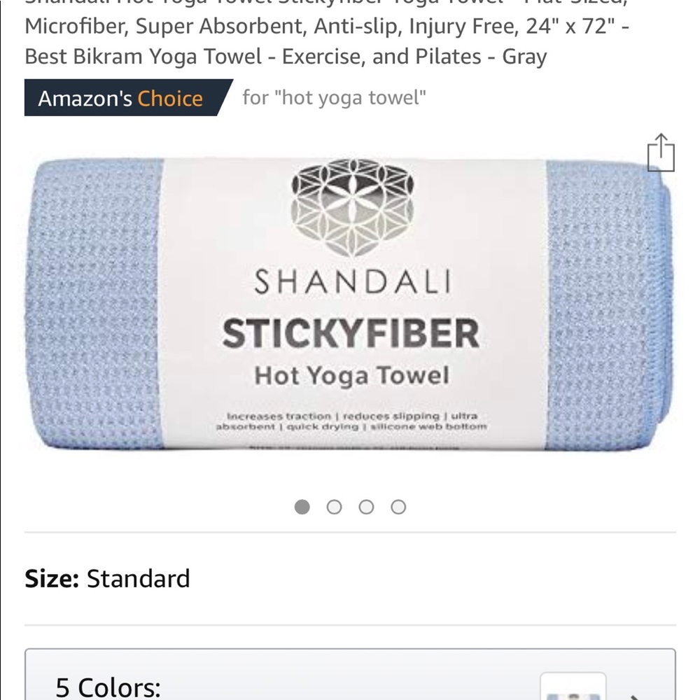HOT YOGA TOWEL AND MAT BUNDLE